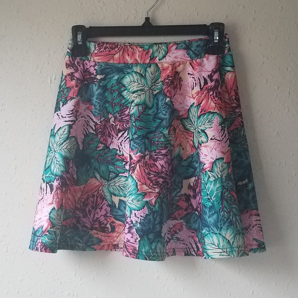 Tropical Mini Skirt